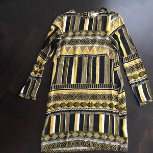 Long sleeve midi dress